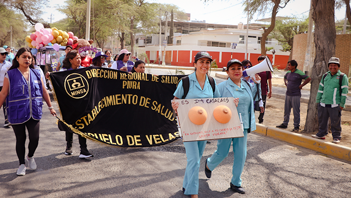 El coordinador regional de la unidad funcional etapa vida niño, Lic. Alex Jibaja López, enfatizó que la leche materna es el mejor alimento que los recién nacidos pueden recibir, ya que reduce las infecciones y alergias, hace niños y niñas más inteligentes, fortalece el vínculo madre e hijo, protege contra la anemia, entre más beneficios.