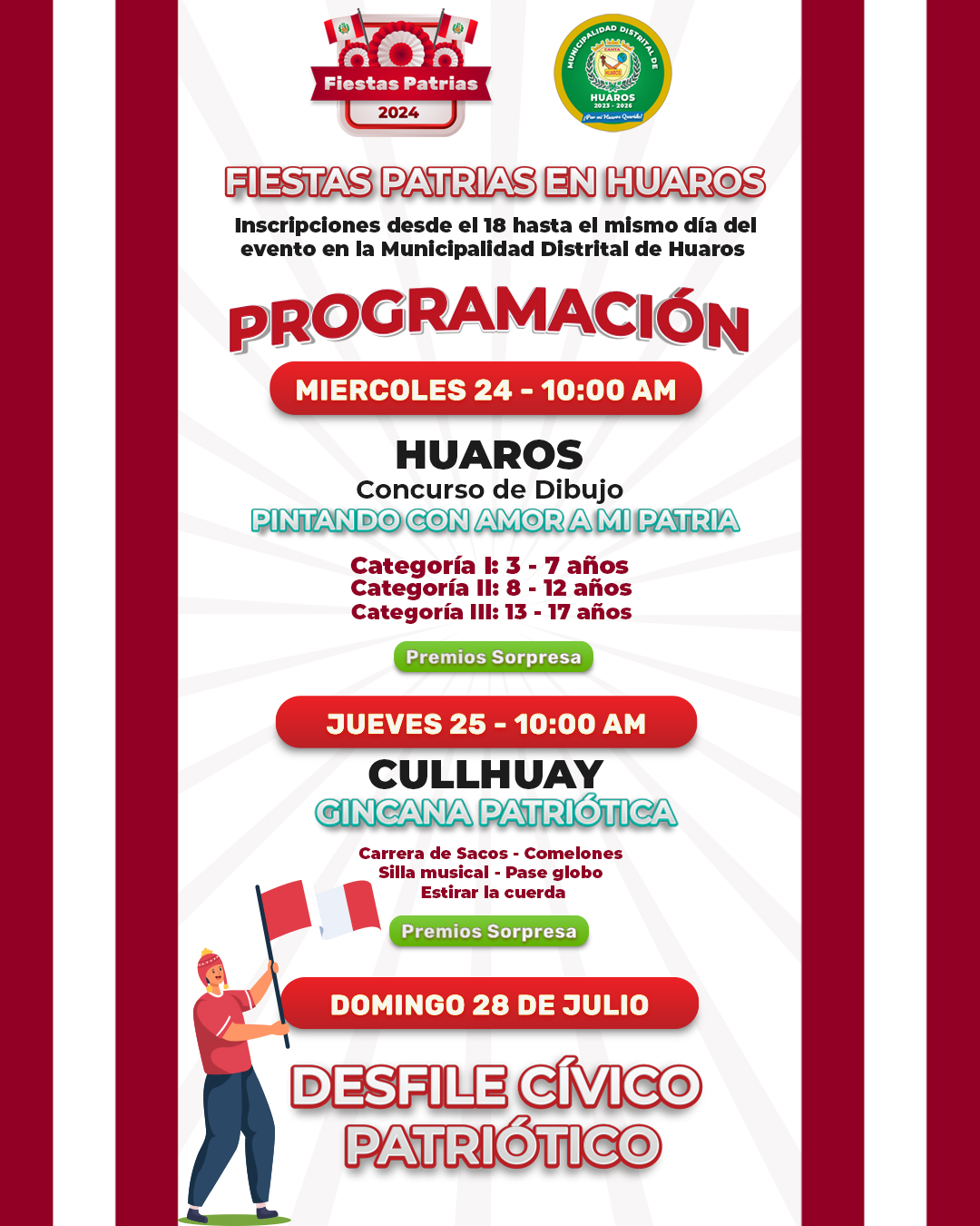 FELICES FIESTAS PATRIAS
