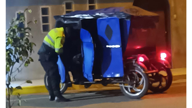 En patrullaje integrado intervienen a conductores en presunto estado etílico en Huarmey.