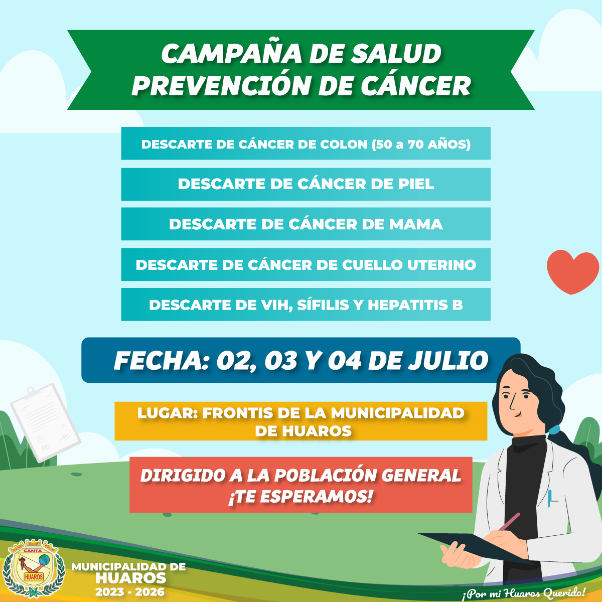 Campaña de Salud y Prevención de Cáncer