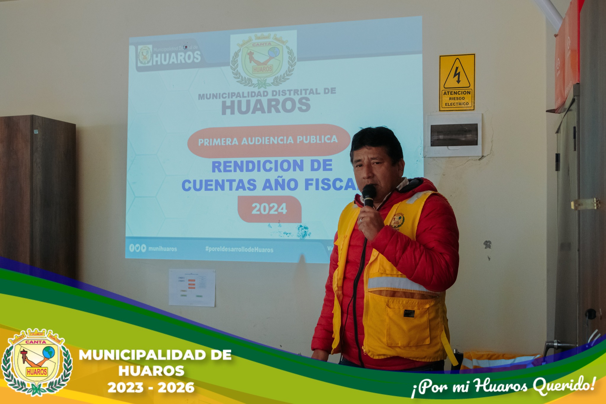 Primera Audiencia Pública 2024 en el Distrito de Huaros
