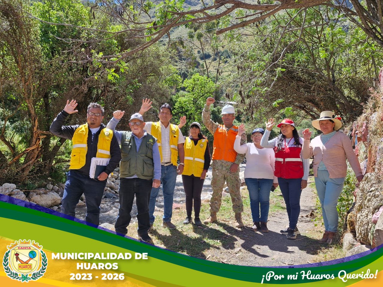 Trabajos de Descolmatación en el Distrito de Huaros