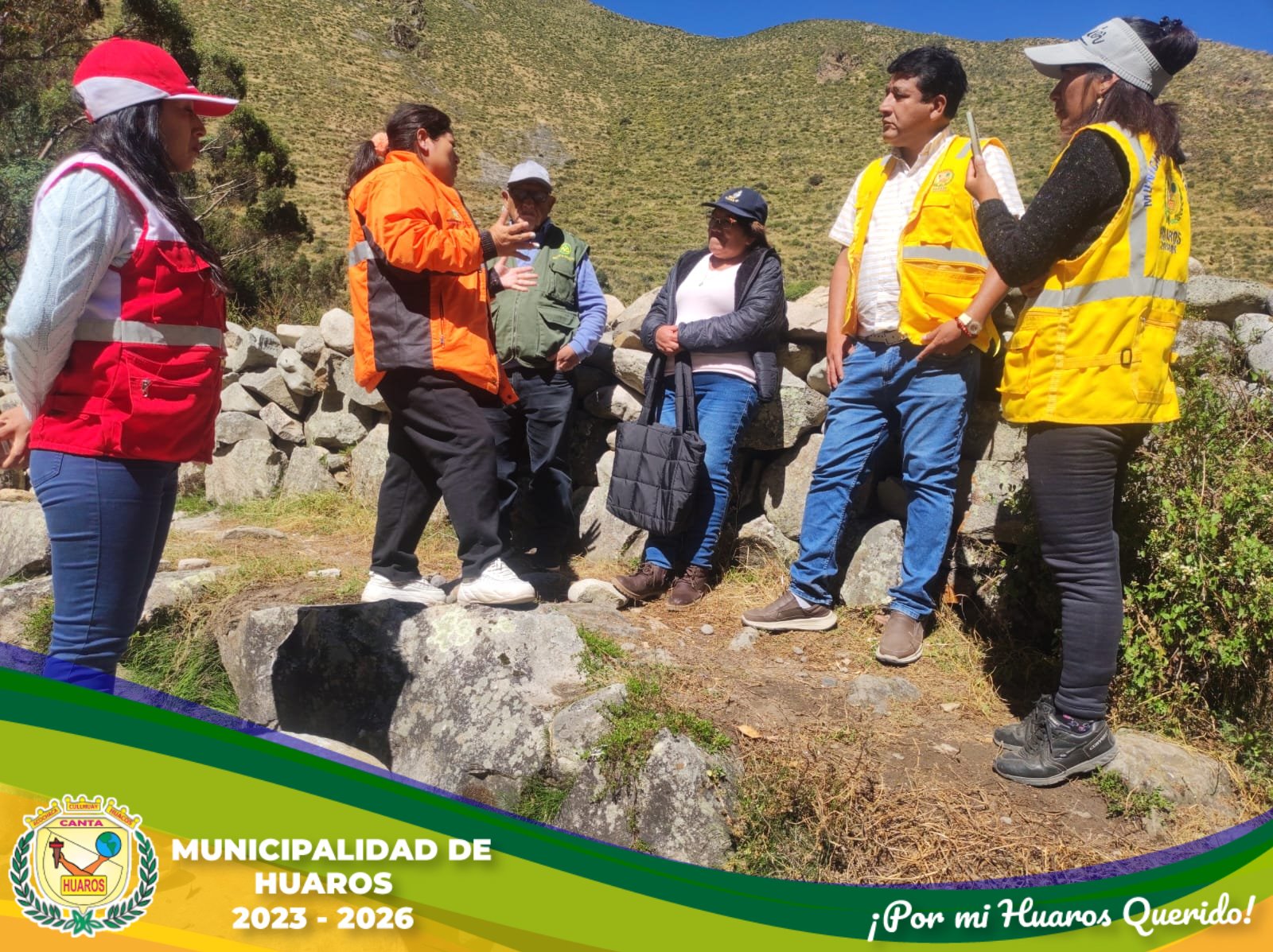 Trabajos de Descolmatación en el Distrito de Huaros