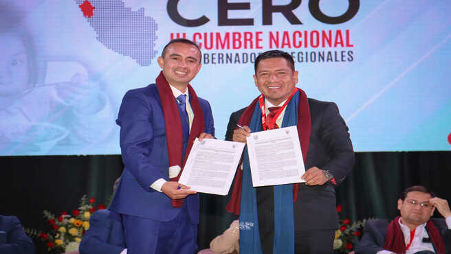 Director Regional de Transportes y Comunicaciones participa de la III Cumbre de Gobernadores Regionales "Hambre cero"