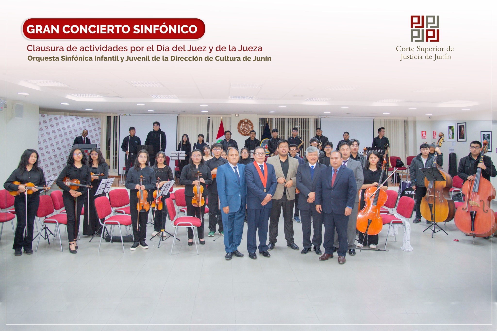Orquesta sinfónica infantil y juvenil un referente en la Región Junín