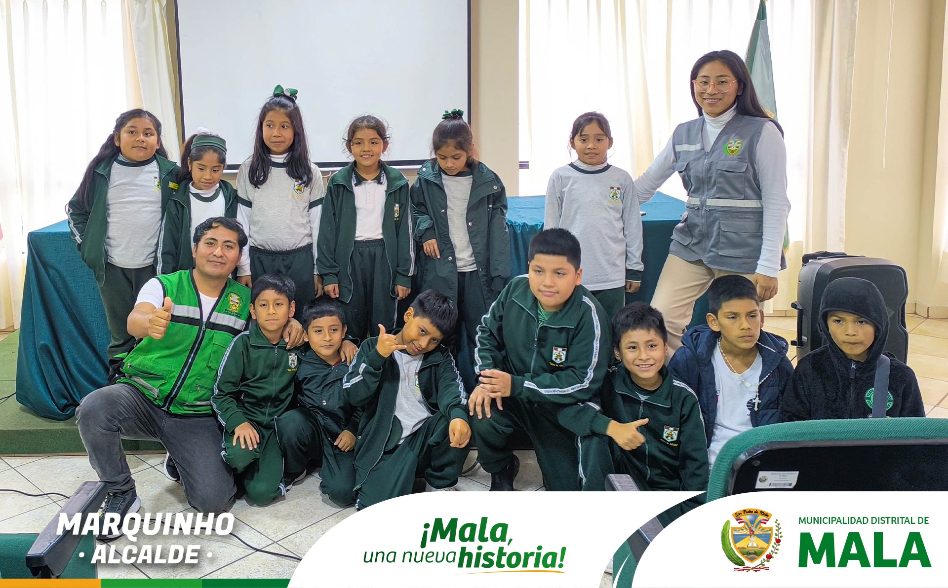 Charla Ambiental a los Alumnos de la IE Apóstol San Pedro