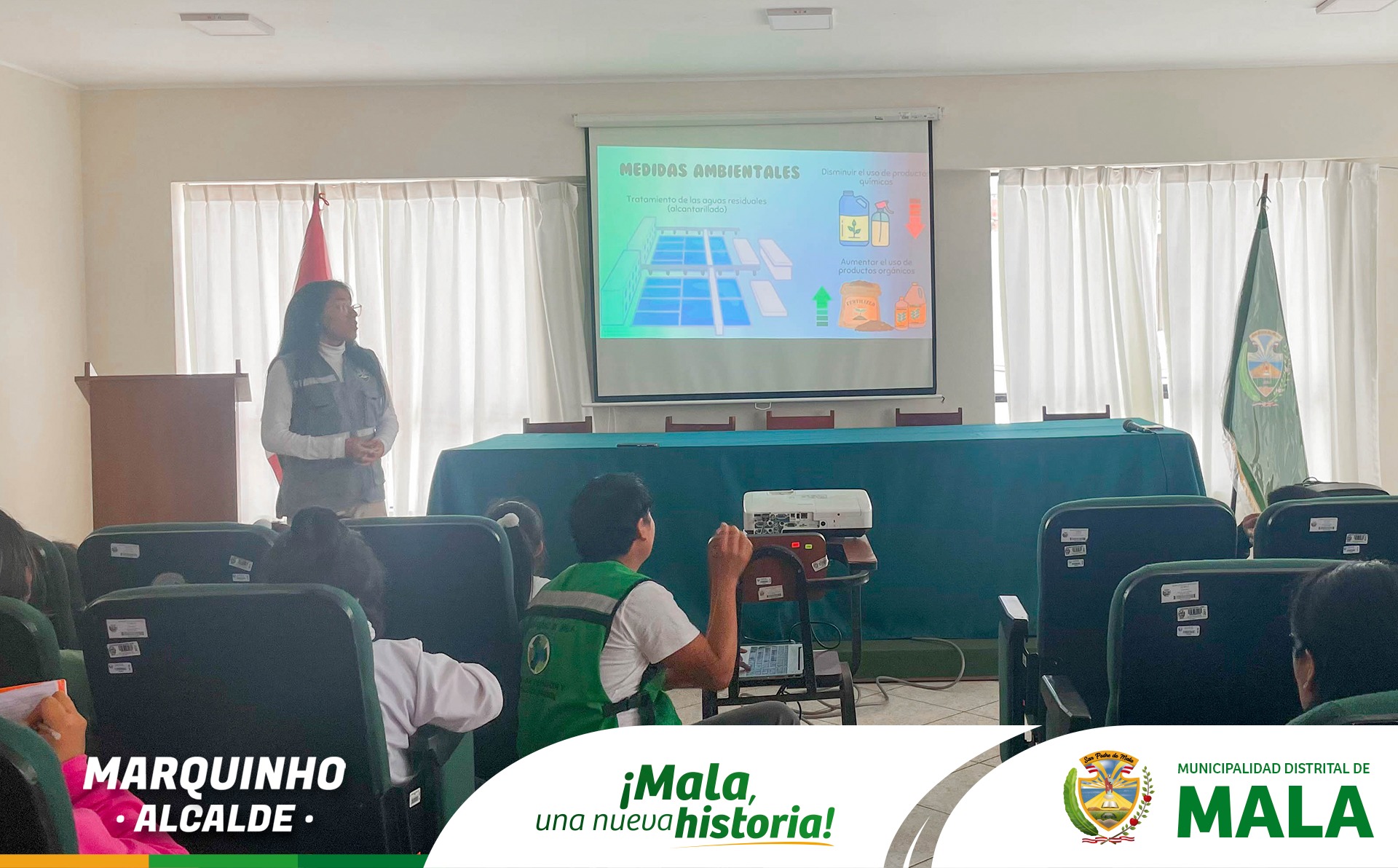 Charla Ambiental a los Alumnos de la IE Apóstol San Pedro