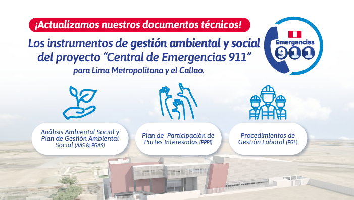 Archivo JPG de la actualización de los documentos de gestión del Proyecto 911