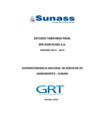 Vista preliminar de documento Estudio tarifario de la Empresa Prestadora de Servicios de Saneamiento Nor Puno Sociedad Anónima, 2014-2019.