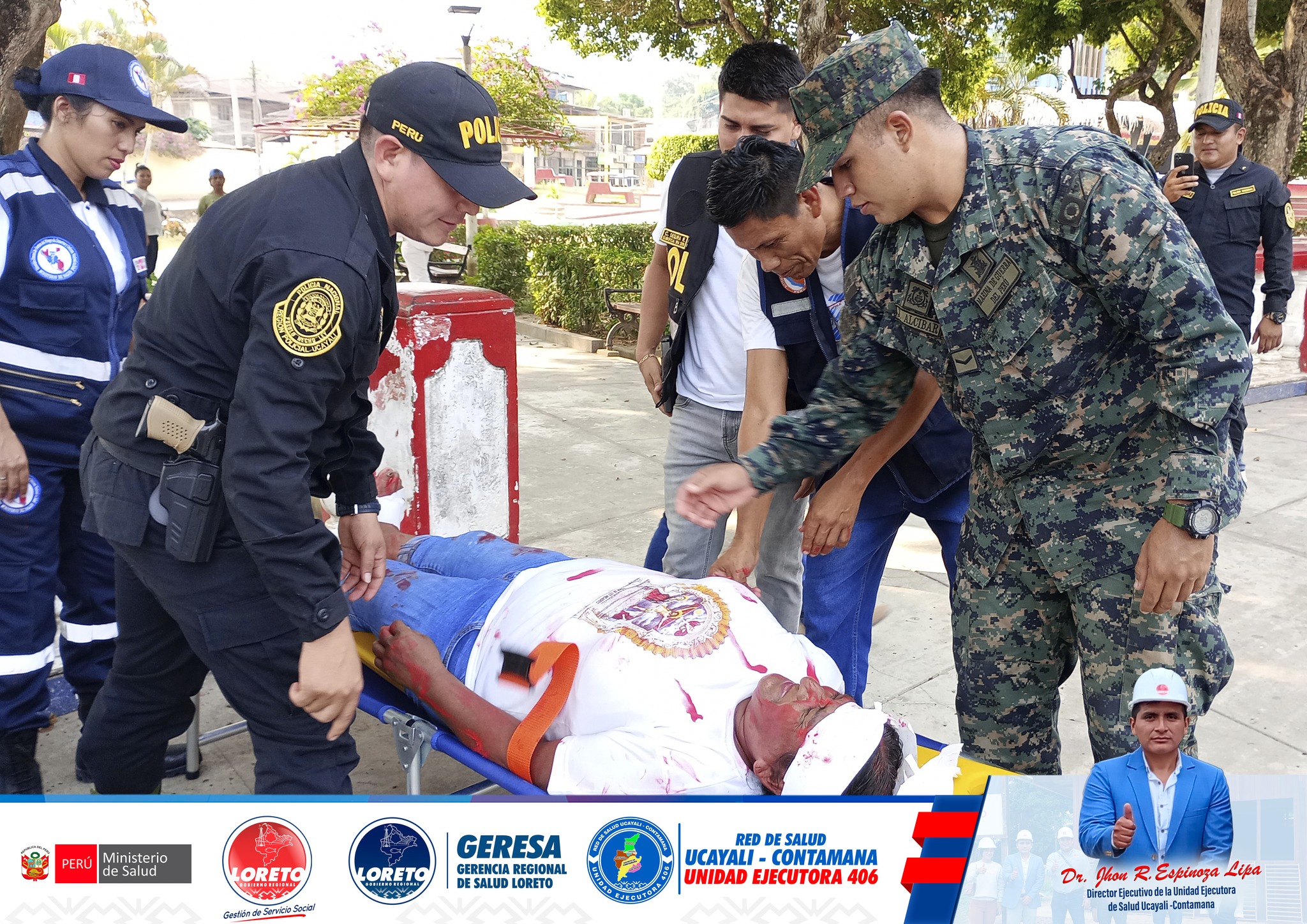 evento simuló un terremoto de magnitud de 8.8 con epicentro Lima Metropolitana