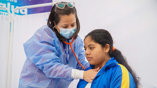 FOTO Más de 15 mil atenciones se brindarán durante megacampaña de salud Minsa Móvil en La Victoria