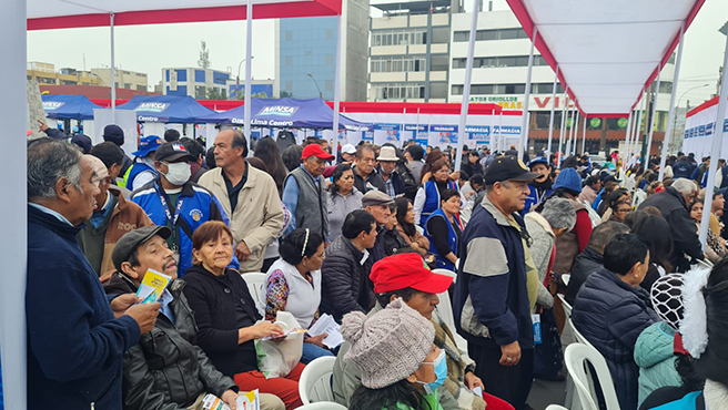 FOTO 5 Más de 15 mil atenciones se brindarán durante megacampaña de salud Minsa Móvil en La Victoria