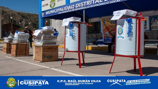 Municipalidad de Cusipata premia la excelencia apΓcola: Incentivos para los mejores apicultores del Distrito.