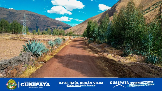 Maquinarias del Gobierno Regional del Cusco inician trabajos de limpieza y AmpliaciΓ³n en las VΓas de Cusipata