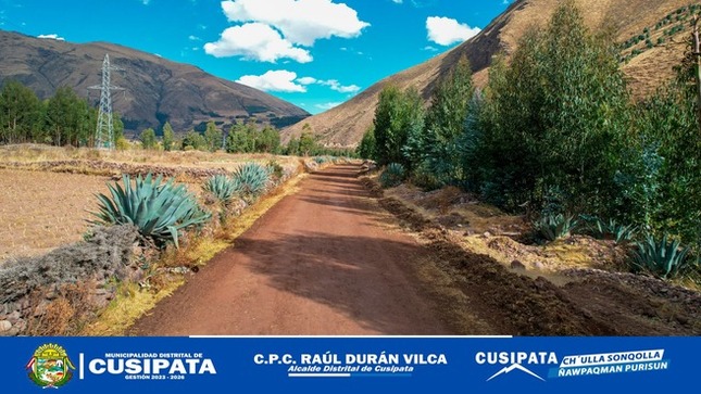 Maquinarias del Gobierno Regional del Cusco inician trabajos de limpieza y Ampliación en las Vías de Cusipata 