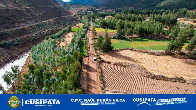 Maquinarias del Gobierno Regional del Cusco inician trabajos de limpieza y AmpliaciΓ³n en las VΓas de Cusipata