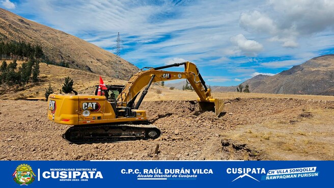 Municipalidad Distrital de Cusipata inicia la construcción del Relleno Sanitario en Kunkacancha