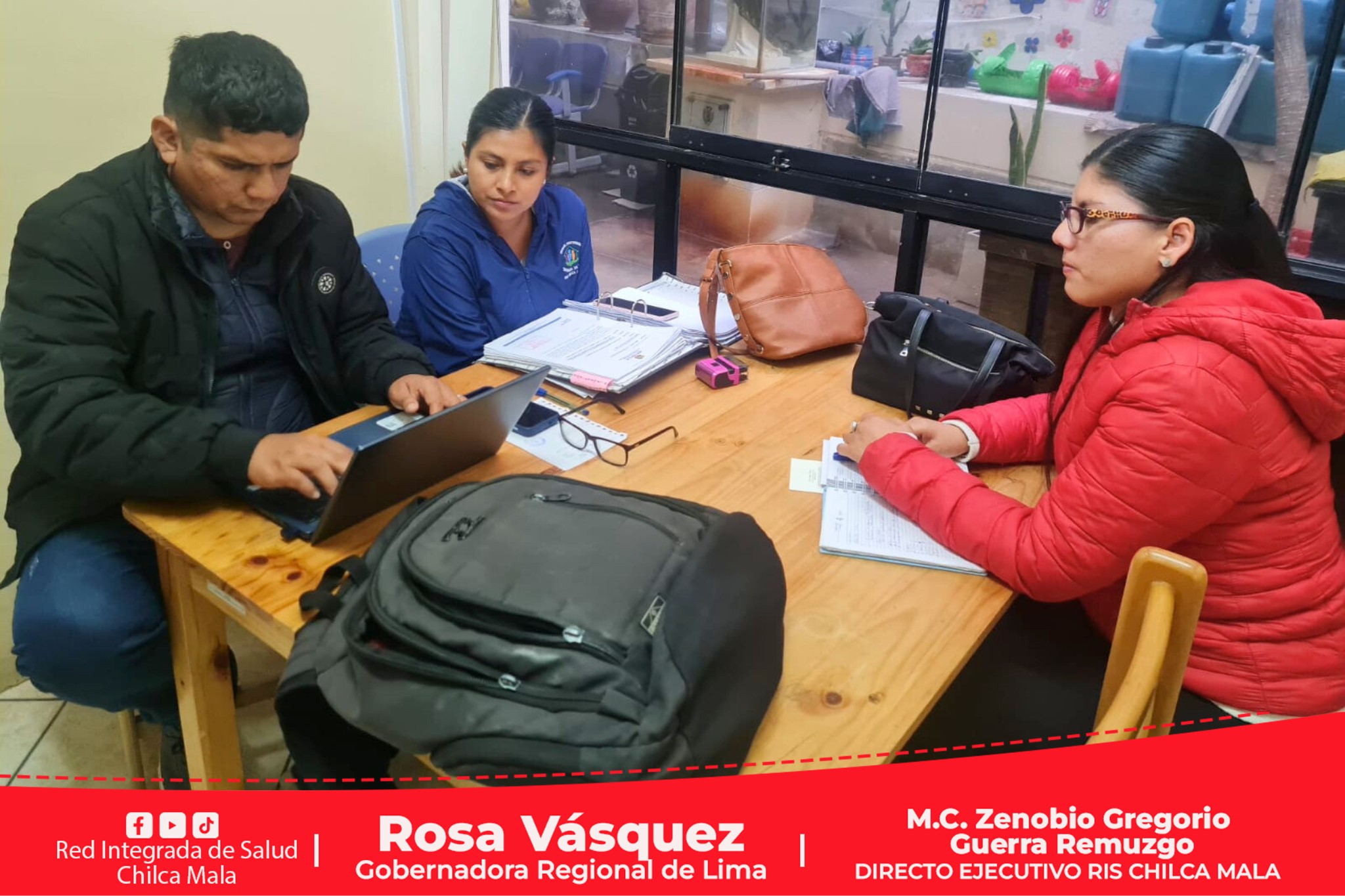 Diresa Lima supervisa servicios de salud mental de la RIS Chilca Mala