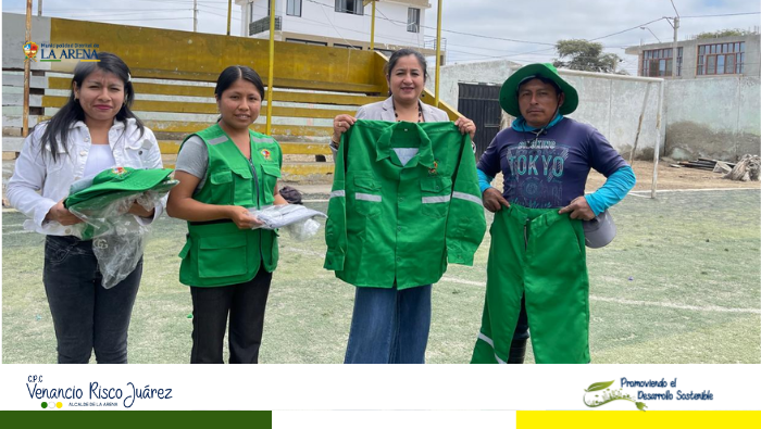 Entrega de equipos de protección