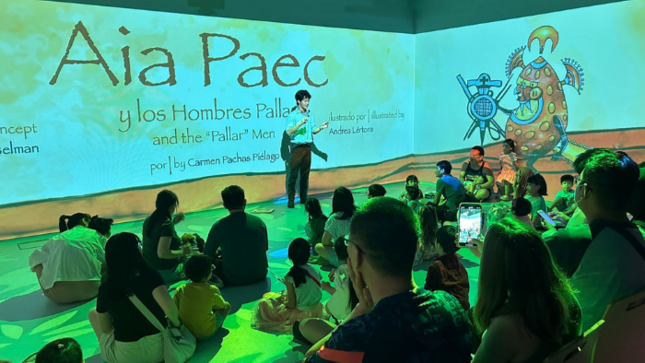 “Aiapec y los hombres pallar” transporta a singapurenses en un viaje hacia la cultura Moche 