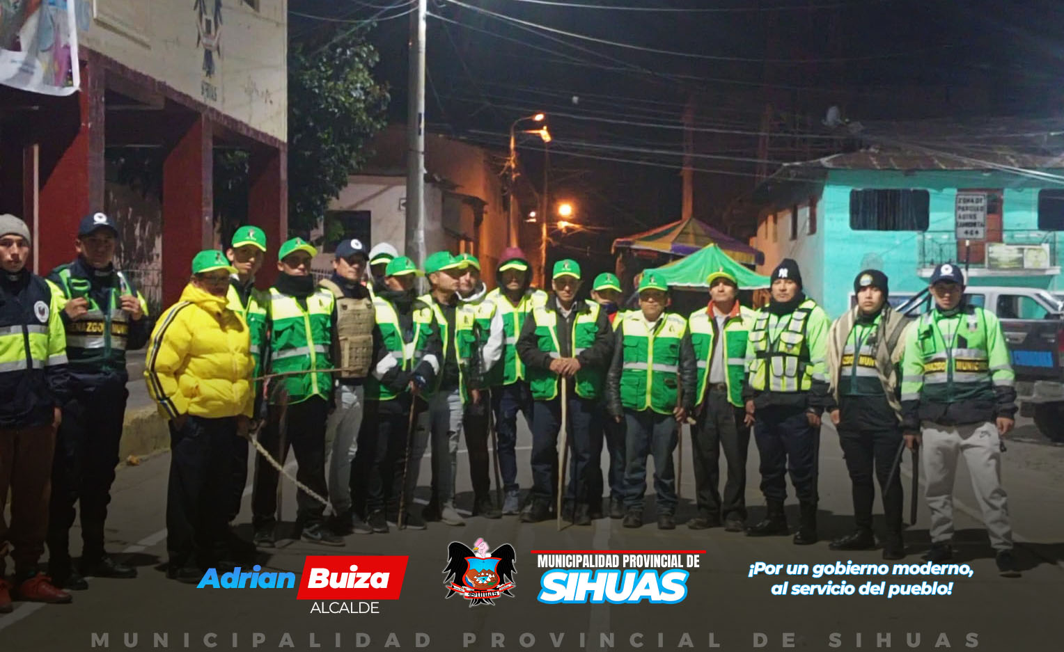 📢 ¡COMPROMETIDOS CON LA SEGURIDAD DE LA PROVINCIA! 🚨
En estas fechas importantes, la Municipalidad Provincial de Sihuas, a través de Seguridad Ciudadana está intensificando sus esfuerzos para garantizar la seguridad de todos nuestros vecinos. Gracias al trabajo en equipo y la colaboración efectiva, estamos llevando a cabo una serie de acciones para fortalecer la protección en nuestra provincia.
Trabajando de manera articulada con la Federación de Rondas Campesinas de Sihuas y la Comisaría Sectorial Sihuas - PNP, estamos uniendo fuerzas para prevenir delitos, responder de manera efectiva a situaciones de emergencia y asegurar un ambiente tranquilo para la población. Añorando y accionando para retornar a un Sihuas tranquilo, como siempre lo fue.
💪 ¡Por un Sihuas más seguro para todos! ¡Juntos somos mejores!