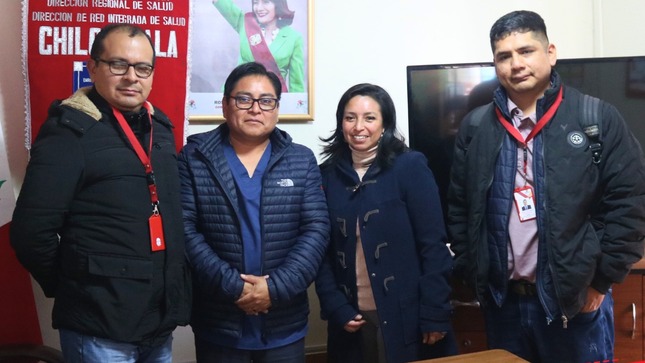 Diresa Lima se reúne con la RIS Chilca Mala en la Dirección Ejecutiva