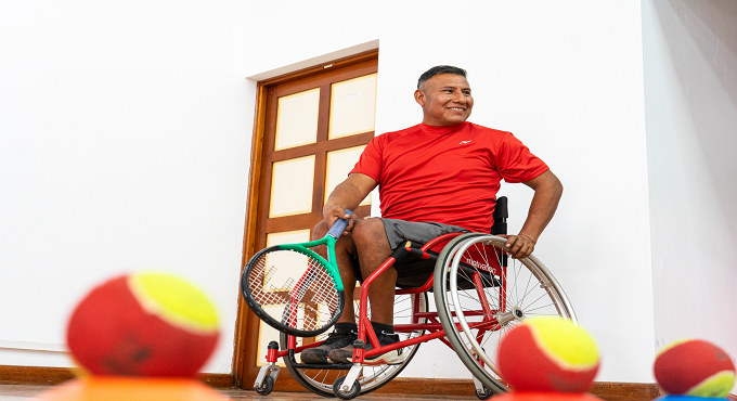 EsSalud incorpora el deporte “tenis sobre silla de ruedas” en el CERPS Callao