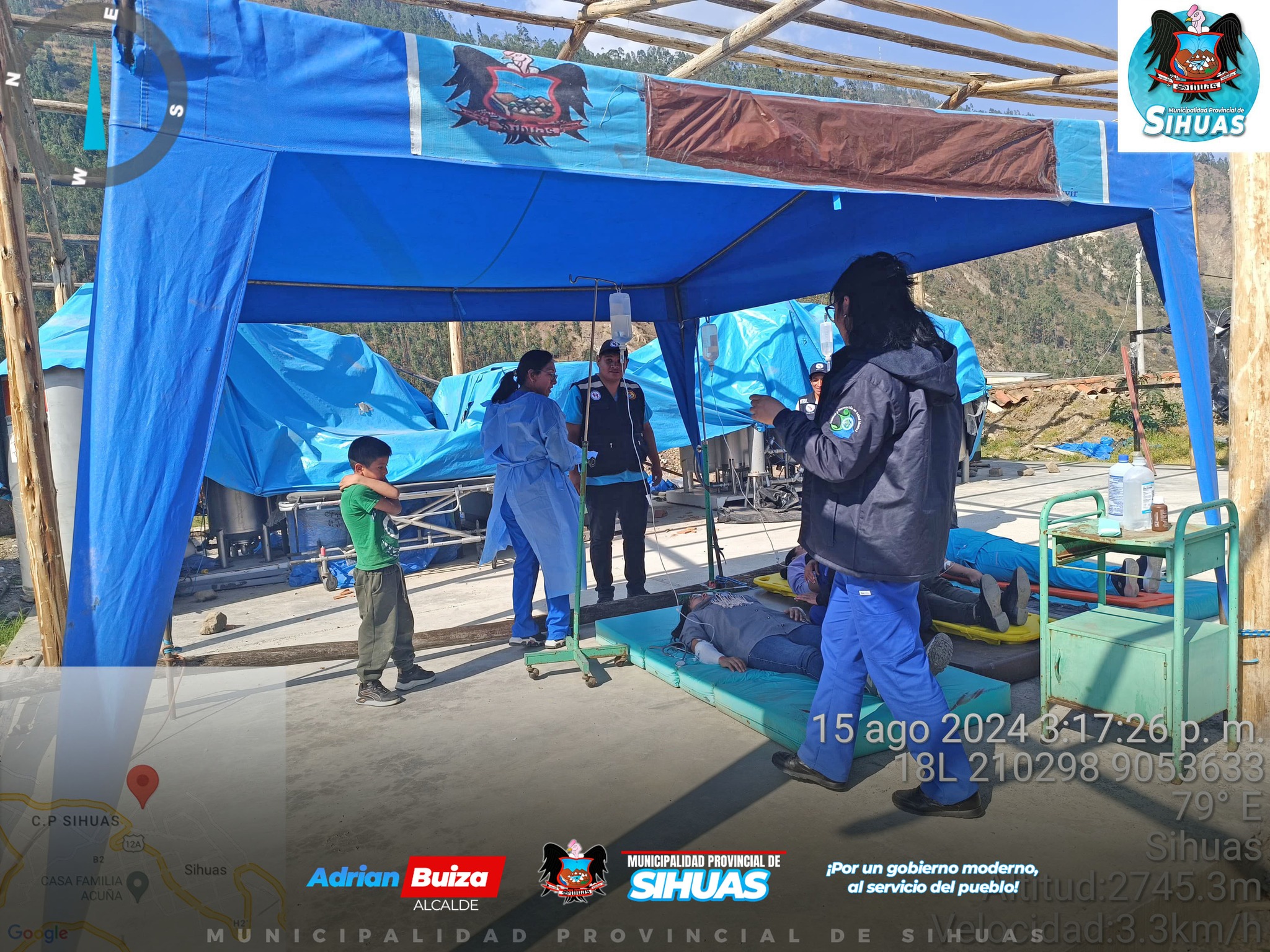 💠PARTICIPACIÓN EN EL SIMULACRO NACIONAL
En horas de la tarde, los trabajadores de la Municipalidad Provincial de Sihuas participaron activamente en el Simulacro Nacional 2024, junto con la Subprefectura Provincial, la Comisaría Sectorial Sihuas - PNP y el Hospital de Apoyo Sihuas.
Este ejercicio que subraya la importancia de estar preparados ante emergencias, tuvo coordinación previa con el área de Defensa Civil.
¡Defensa Civil es tarea de todos!