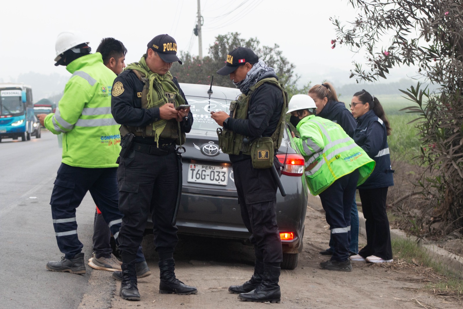 Gore realiza megaoperativo de transporte público para garantizar la seguridad vial