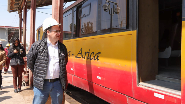 Visita técnica a Estación del Ferrocarril Tacna – Arica 