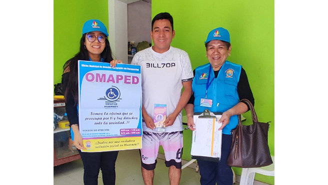 OMAPED continua realizando charlas informativas de los servicios que brinda en la provincia de Huarmey.