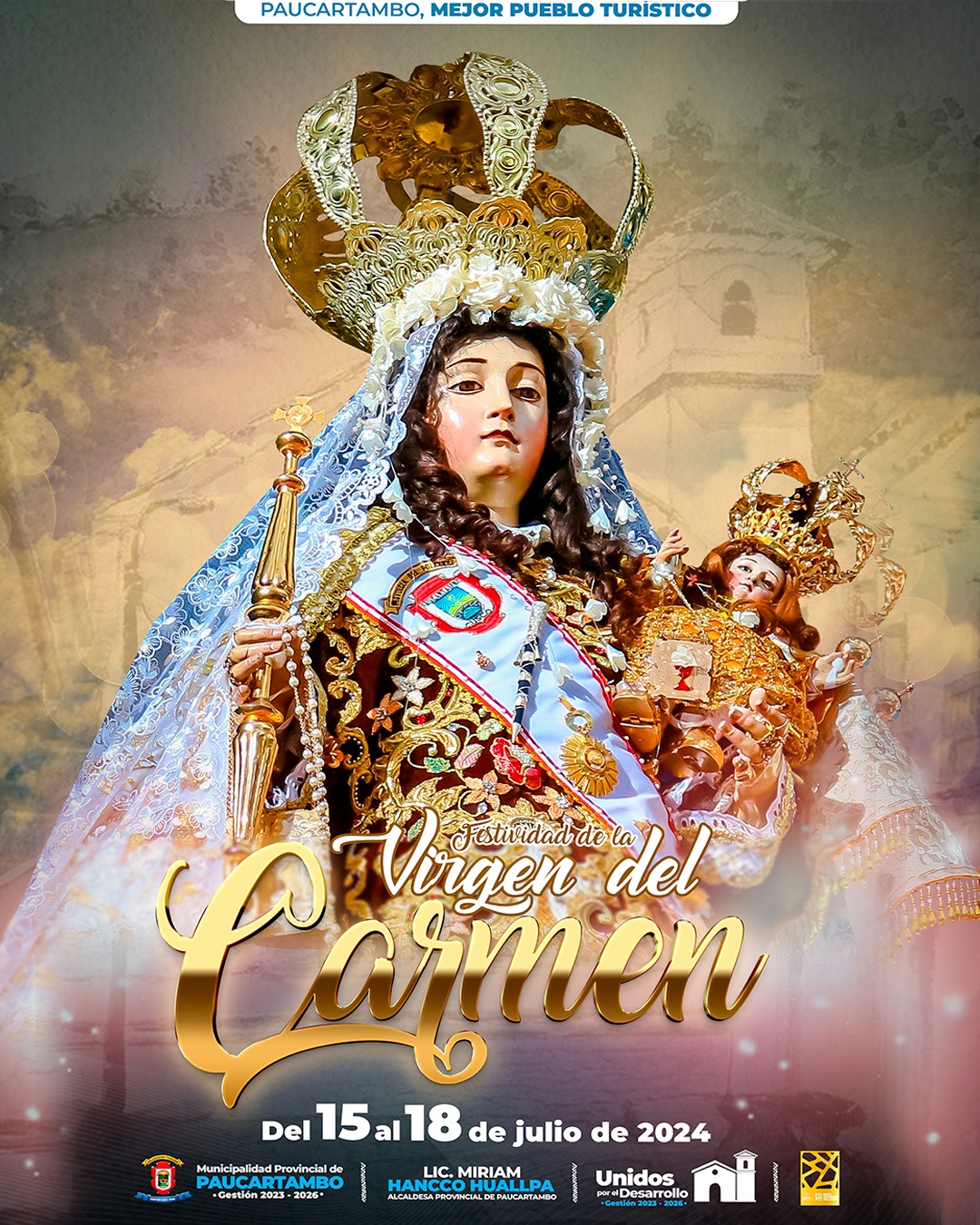 Archivo Imagen de la Festividad de la Virgen del Carmen Paucartambo 2024