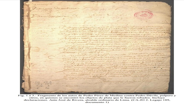 Mincul declaró Patrimonio Cultural a la “Serie Causas Criminales de la sección Justicia ordinaria del Cabildo de Lima” (1611 - 1821)