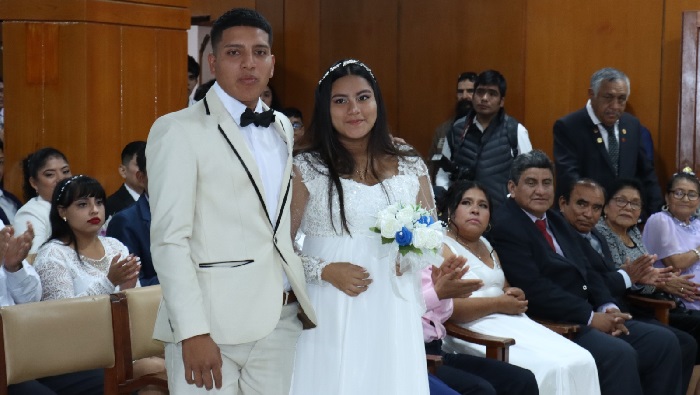 Pareja más joven