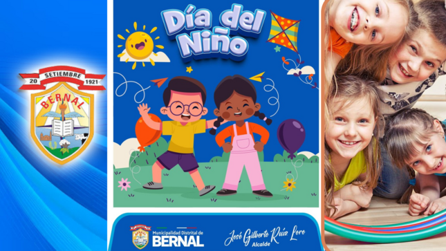 ¡Feliz día del Niño!