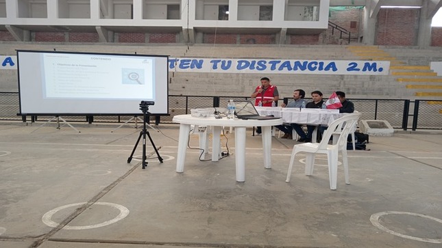 Presentación del estudio de impacto ambiental