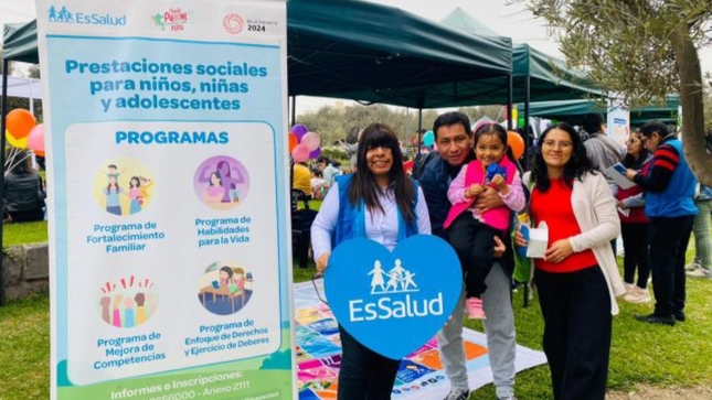 EsSalud celebra el Día del Niño con jornada educativa que fomentó el respeto a sus derechos