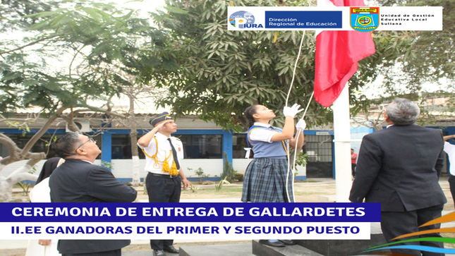 Entrega de Gallardetes 