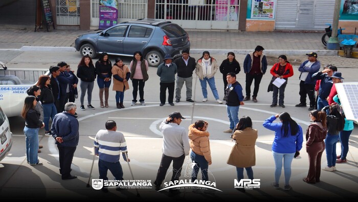 La Población de Sapallanga participó activamente del Simulacro Multipeligro 2024