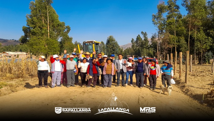 Apertura del Jr. Catalina Meza Carhuallanqui