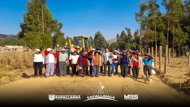 Apertura del Jr. Catalina Meza Carhuallanqui
