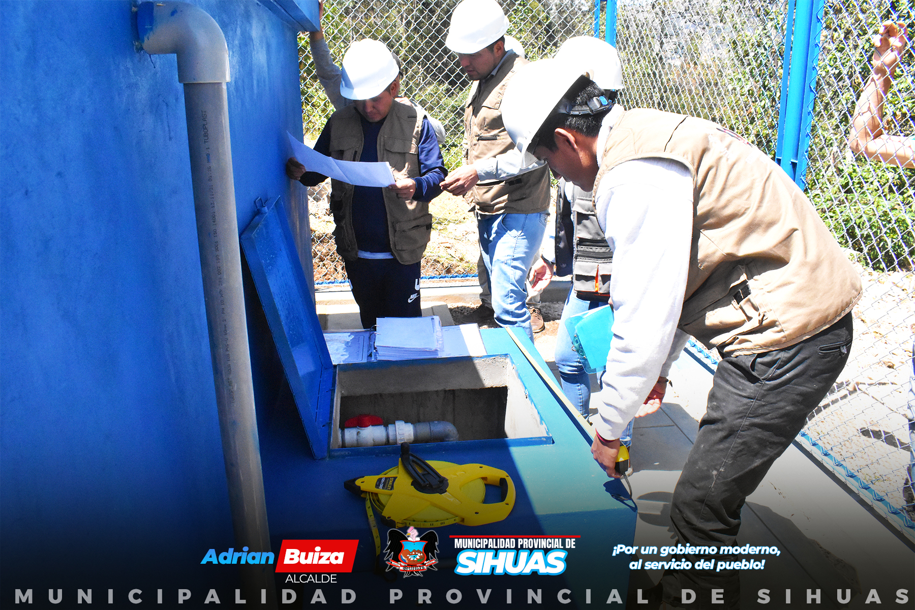 💠RECEPCIÓN DE OBRA EN EL CASERÍO DE PUMAHUASI 👏
La Municipalidad Provincial De Sihuas, a través del equipo técnico de la Gerencia de Infraestructura, Desarrollo Urbano y Rural, en coordinación con las autoridades del caserío de Pumahuasi y la empresa Servicios, Negocios e Inversiones Ponte S.R.L., recibió la obra denominada "Renovación de Captación de Agua, Reservorio y Línea de Conducción; Reparación de Línea de Conducción; en el Sistema de Agua Goñop Puquio, en la localidad de Pumahuasi, distrito de Sihuas, provincia de Sihuas, departamento de Ancash", identificado con el Código Único de Inversión (CUI) Nº 2564767.
Con una inversión total de S/. 91,194.90 soles, se llevó a cabo una serie de intervenciones cruciales que promete garantizar un acceso seguro y sostenible al agua potable, el cual significa los esfuerzos por mejorar las condiciones de vida de cada pumahuasino.