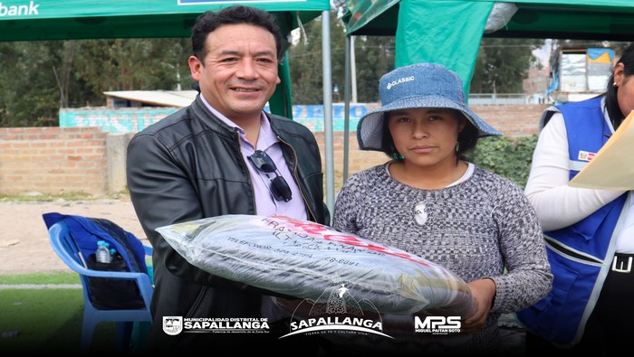 Miluchaca recibe Kits contra las heladas y friaje en campaña de Salud