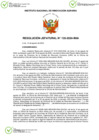 Vista preliminar de documento Resolución Jefatural Nº 135-2024-INIA