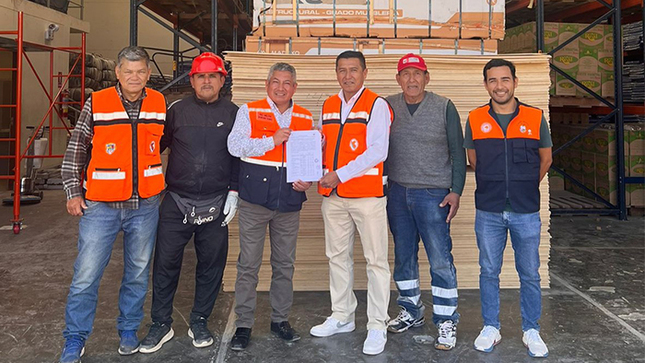 Imagen de donaciones por el COER Lambayeque.