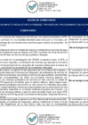 Vista preliminar de documento Matriz de comentarios 3 - Revisión del procedimiento de autorización excepcional.
