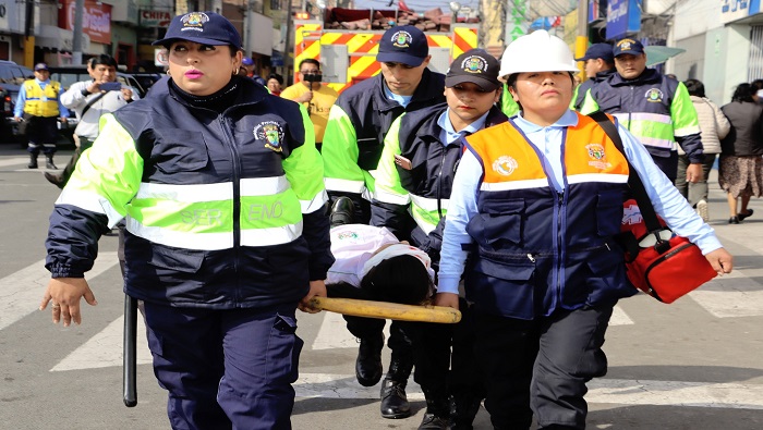 Simulacro de sismo de magnitud 8.8 en Huaral: Fortaleciendo la resiliencia ante desastres