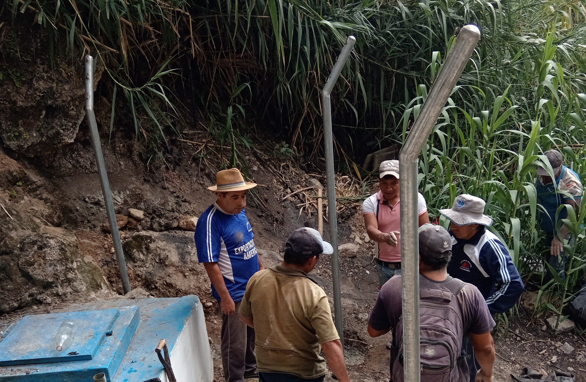 Mantenimiento correctivo en el sistema de agua potable “El Carrizo”
