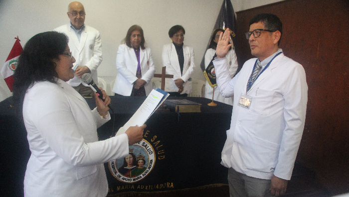 Juramenta directiva del cuerpo médico HMA 2024 - 2025
