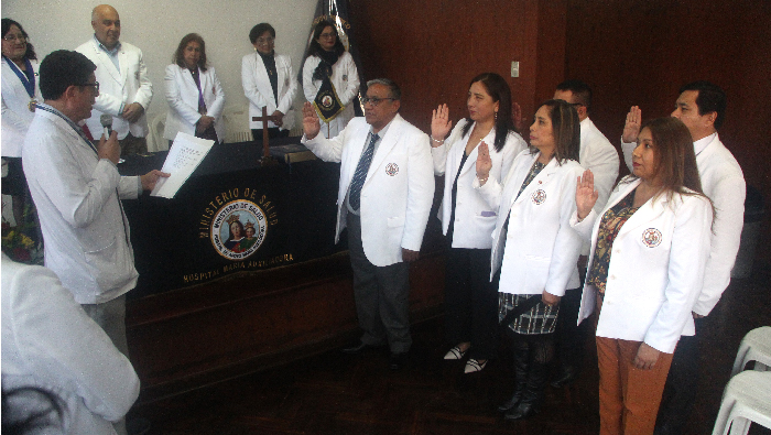 Juramenta directiva del cuerpo médico HMA 2024 - 2025